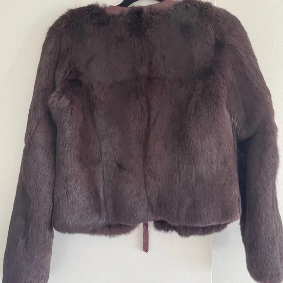 Hugo Boss real rabbit fur winter jacket, size S